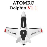 V1.1 ATOMRC Dolphin 845มม. Wingspan V-Tail ARWING FlyWing ชุดเครื่องบินเครื่องบิน RC ปีกคงที่/PNP/RTH / RTH FPV