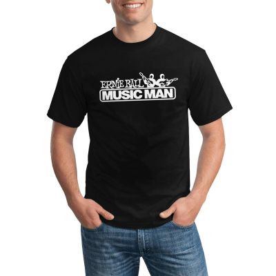 2022 Top Tee High Quality Tshirts Ernie Ball Music Album Logo Various Colors Available