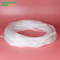 Factory Wholesale Egg Mesh Bag Walnut Chestnut Mesh Bag Fruit Woven Nylon Plastic White Green BlueMesh Rope Plant Mesh Sleeve