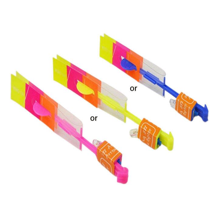 7.87inches Amazing Led Light Arrow Rocket Helicopter Flying Umbrella