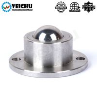 VEICHU All Stainless Steel Round Conveyor Ball Rollers VCN318 Transfer Unit Wheel Plain Bearing For Transport