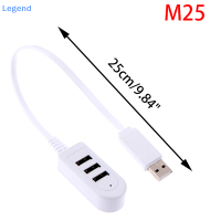 ?【Lowest price】Legend 3 USB Multi-Function 3A Charger Converter EXTENSION line Multi-Port Hub