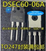 【Booming】 CS Agro 10Pcs 100% Original DSEC60จริง DSEC60-06A TO-247 In-Line Fast Recovery Rectifier Diode Non-Disassembly Machine