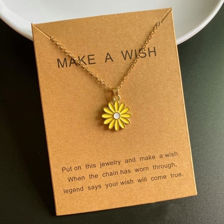 small-pendant-sunflower-necklace-for-girl-korean-fashion-women-choker-necklace-sunnmer-neck-jewlery-wholesale-dropshipping