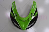 New For Kawasaki Ninja ZX-10R ZX10R ZX 10R 2006 2007 06 07 Motorbike Head Front Upper Nose Injection Fairings green