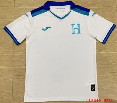 เสื้อเจอร์ซีย์ใส่อยู่บ้านฮอนดูรัส2023 2024เสื้อเสื้อแข่งฟุตบอลคุณภาพดีแบบไทยสำหรับผู้ชาย