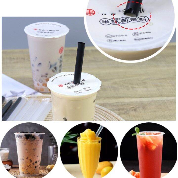 hot-qikxgsghwhg-537-100ชิ้นฟางพลาสติกทิ้งตรงหลอด-milktea-ปั่นฟางดื่มพลาสติกสำหรับอุปกรณ์งานแต่งงานอุปกรณ์บาร์