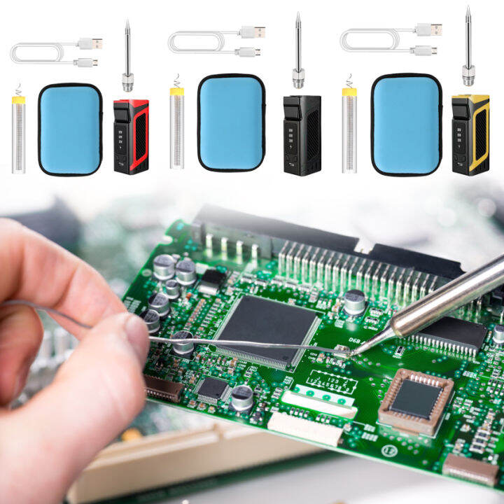 30w60w80w Battery Soldering Iron Wireless Portable Charging Soldering