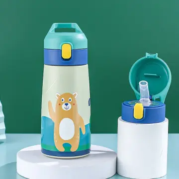 350ml Children Thermos Water Bottle Cartoon Thermal Water Bottle