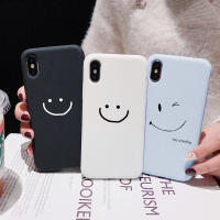 น่ารักคู่ยิ้มกรณีสายสำหรับSamsung S20 S21 S10 S9 S8 Plus A12 A50s A30s A50 A20 A30 A21s A10 A71 A51 A6 A8 A02s J5 J7 J6 J8หมายเหตุ10 Plus 8 9 10 Lite 20 Softเคส