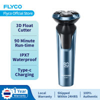 Flycoเครื่องโกนหนวดไฟฟ้าFs901ซักผ้าเครื่องโกนหนวดไฟฟ้า