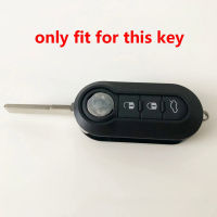 HushdgFor Fiat Ducato 500 Panda 500L Lancia Musa ซิลิโคนสำหรับ Peugeot er สำหรับ Citroen Jumper รถ Key Case Shell Remote Setkouh