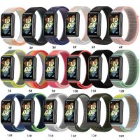 ✳▦۩ Strap for Huawei Band 7 Nylon Breathable Sport Loop Watch Belt Pulsera Correa Replacement Strap Huawei Smart Watch 7 Accessories