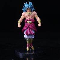 Broli หุ่นอนิเมะดราก้อนบอลขนาด22ซม.,โมเดลของเล่นซูเปอร์ฟิกมา DBZ หุ่นซูเปอร์แอ็กชันฟิกเกอร์ PVC สำหรับเป็นของขวัญเด็ก