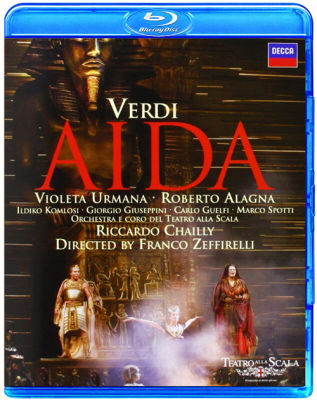 Verdi Opera Aida urmana xiaiskara Opera House Chinese characters (Blu ray BD50)