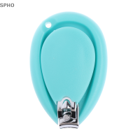 SPHO 1PC Baby NAIL clipper เครื่องตัดความปลอดภัยเด็กวัยหัดเดินกรรไกรตัดทารกสีสุ่ม