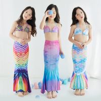 Hi-Kid Bikini Top + Tail ชุดว่ายน้ำทูพีซชุดว่ายน้ำนางเงือกสำหรับเด็ก