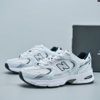 New Balance MR530 Series Silver Blue Vintage Dad Wind Mesh Running Casual Sneakers