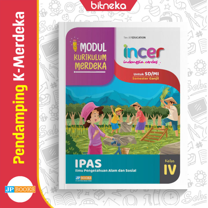 Buku Latihan Soal Ilmu Pengetahuan Alam Dan Sosial Sd Kelas 4 Incer K Merdeka Sekolah Penggerak