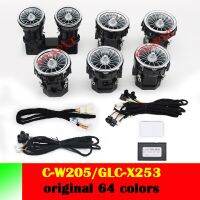 [2023สุดฮอต] ไฟ Led สำหรับเบนซ์เอเอ็มจี C/e/glc Coupe W213 W238 C260 C200 E300หัวฉีดกังหันรถโคมไฟสร้างบรรยากาศช่องแอร์แสงโดยรอบ