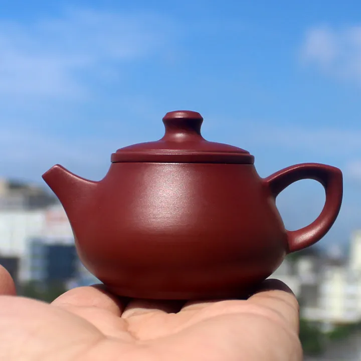 Chaozhou handpulled mini teapot Kung Fu tea mini teapot stone floating