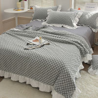 Fashion Jacquard Summer Quilt Laciness Quilting Air-conditioning Quilt Soft Breathable Fiber Filling Cover Blanket