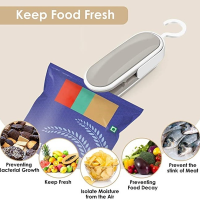 2021Kitchen Accessories Mini Heat Sealer Household Plastic Bag Sealer Storage Food Snacks Fruits Vegetables Sealing Machine Portable