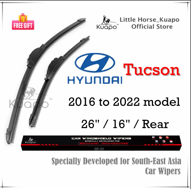 Hyundai Tucson Wiper Blade for 20162021 TUKSON Car Window Wipers Set