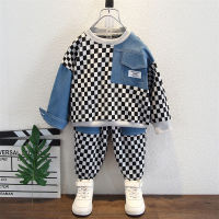 Childrens Clothing Boys Suit Spring And Autumn Childrens Spring Clothes 2023 New Baby Clothes Western Style Children Spring Thin