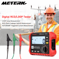 Meterk HABOTEST HT5910 4.7นิ้วจอแอลซีดีดิจิตอลต้านทานเมตรการรั่วไหลสวิทช์ทดสอบ Rcd/loop ทดสอบ1000การจัดเก็บข้อมูล Megohmmeter โวลต์มิเตอร์ที่มีแสงไฟ