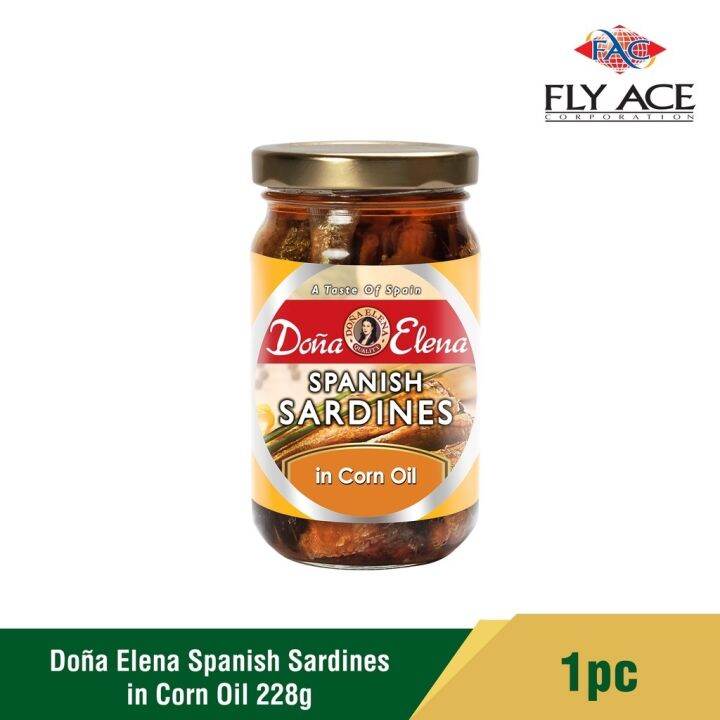 Doña Elena Spanish Sardines in Corn Oil 228g Lazada PH
