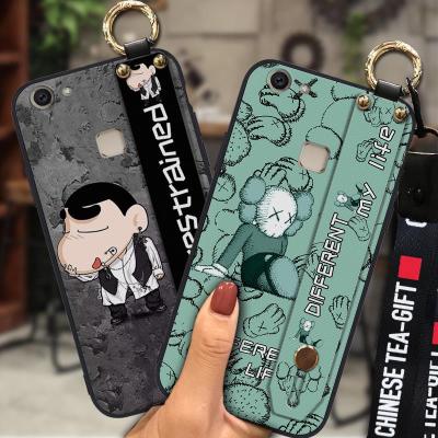 Wrist Strap Durable Phone Case For VIVO V7 Plus/Y79/Y73 New Shockproof Anti-dust armor case Cartoon New Arrival Lanyard