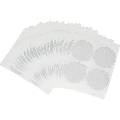 100Pcs Adhesive Aluminum Foil Lids Seals Stickers for Filling Disposable Empty Coffee Pod Reusable Cover 37Mm