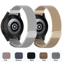 {TATLLr}ไม่มีช่องว่างวงห่วงแม่เหล็กสำหรับ Samsung Galaxy Watch 5 40มม. 44มม. สร้อยข้อมือสแตนเลส Watch Bands สำหรับ Galaxy Classic 46มม. 42มม