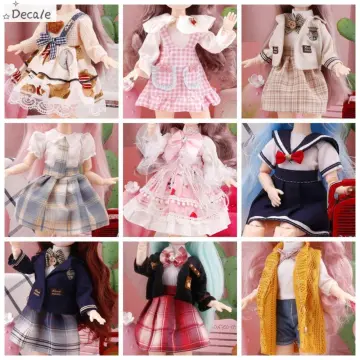 Toys Dress 30CM Doll Dress Colorful 1/6 BJD Doll Clothes Set Doll