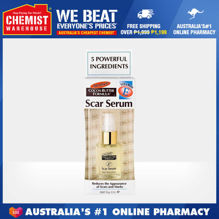 Palmers Scar Serum 30ml Helps Diminish Scar Matrix [Chemist Warehouse