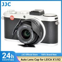 JJC Auto Lens Cap Automatic Open and Close Lens Cover Protector for Leica X1/X2 Camera Accessories Black Silver