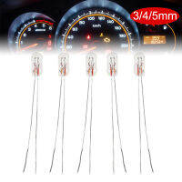 10pcs MINI INDICATOR หลอดไฟ3มม.4มม.5มม. หลอดไฟ EDISON Incandescent filament หลอดไฟข้าว1.5V 2 V 3V 6V 9V 12V 24V