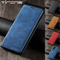 ✜♞ PU Leather Phone Bags Case For Samsung Galaxy S22 S21 S20 FE S10 S9 S8 Plus Ultra S7 Edge Wallet Flip Card Slots Business Cover