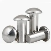 304 Stainless Steel Half Round Head Solid Rivet Round Head Tapping Rivet M8 M10 M12 M14