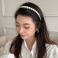 Vivienne Westwood High-end Summer simple pearl headband high-end light luxury retro French headband female niche versatile internet celebrity headwear