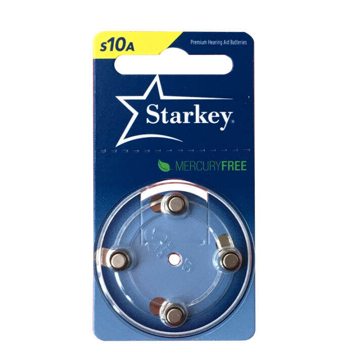 Postage imported mercuryfree starkey hearing aid battery S10PR70 whole