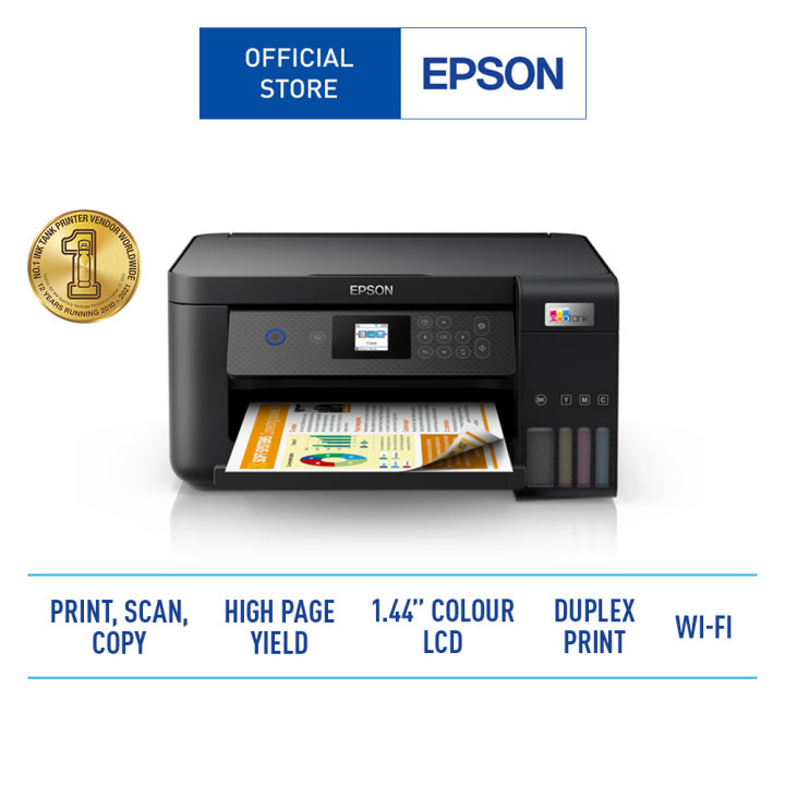 Epson Ecotank L4260 A4 Wi Fi Duplex All In One Ink Tank Printer มัลติฟังก์ชัน 3 In 1 Printcopy 8865