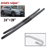 Wiper Front Hybrid Wiper Blades For Mitsubishi Eclipse Cross 2017 - 2023 Windshield Windscreen Window Brushes 24"+20"