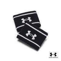 Under Armour Unisex UA Striped Performance Terry 2-Pack Wristbands อันเดอร์ อาร์เมอร์ แถบหุ้มข้อมือ UA Striped Performance Terry แพ็ค 2 ชิ้น