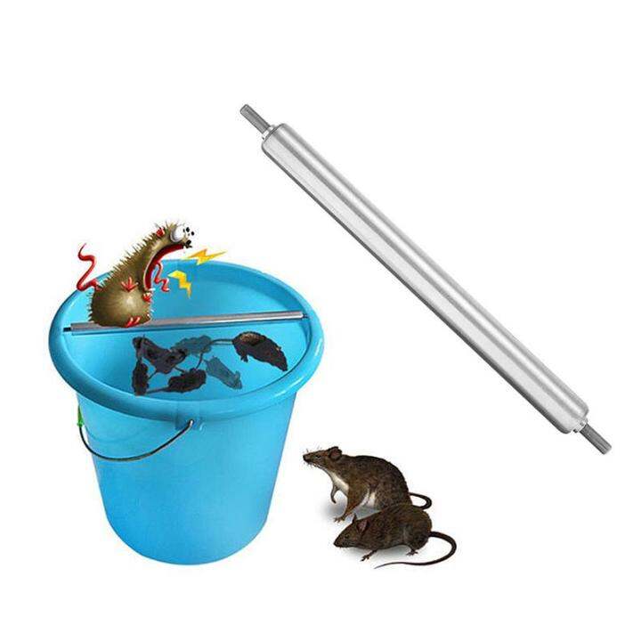 Acute Rolling Log Metal Rat Trap Roller Automatic Continuous Mousetrap ...