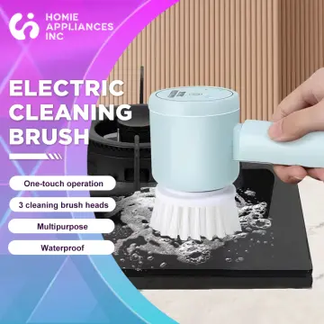 Electric Cleaning Brush Bathroom Wash Brush Kitchen Cleaning