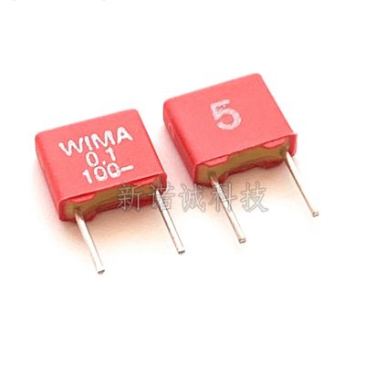 10pcs/100pcs Germany WIMA Film Capacitor 104 100V 0.1UF 100V 100nF 104J 5% MKS2 Pitch 5mm Audio Capacitor