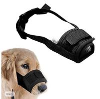 Muzzle For Dogs - Adjustable Soft Dog Muzzle For Small Medium Large Dog, Air Mesh Training Dog Muzzles For Biting Barking Chewin