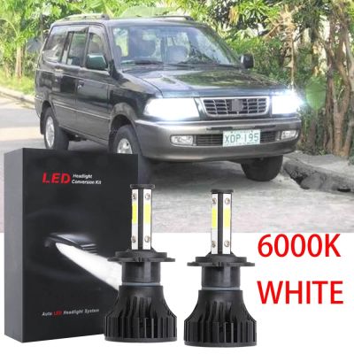 New ชุดหลอดไฟหน้าฮาโลเจน LED 6000K 2001 แบบเปลี่ยน สําหรับ Toyota Revo 2000- 2003